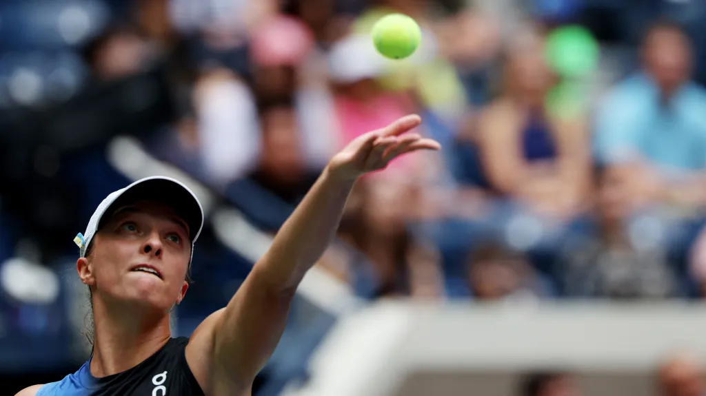 Inga Šwiateková lehce prošla prvním kolem US Open