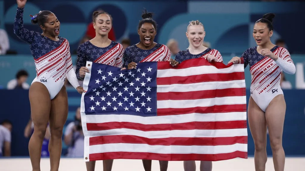 Vítězné americké gymnastky