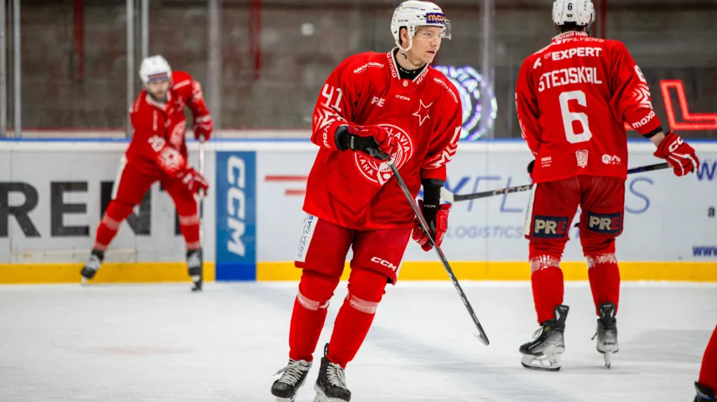 Hokejisté pražské Slavie