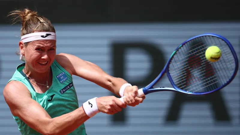 Marie Bouzková v duelu s Mirrou Andrejevovou
