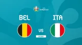 Záznam utkání Belgie – Itálie