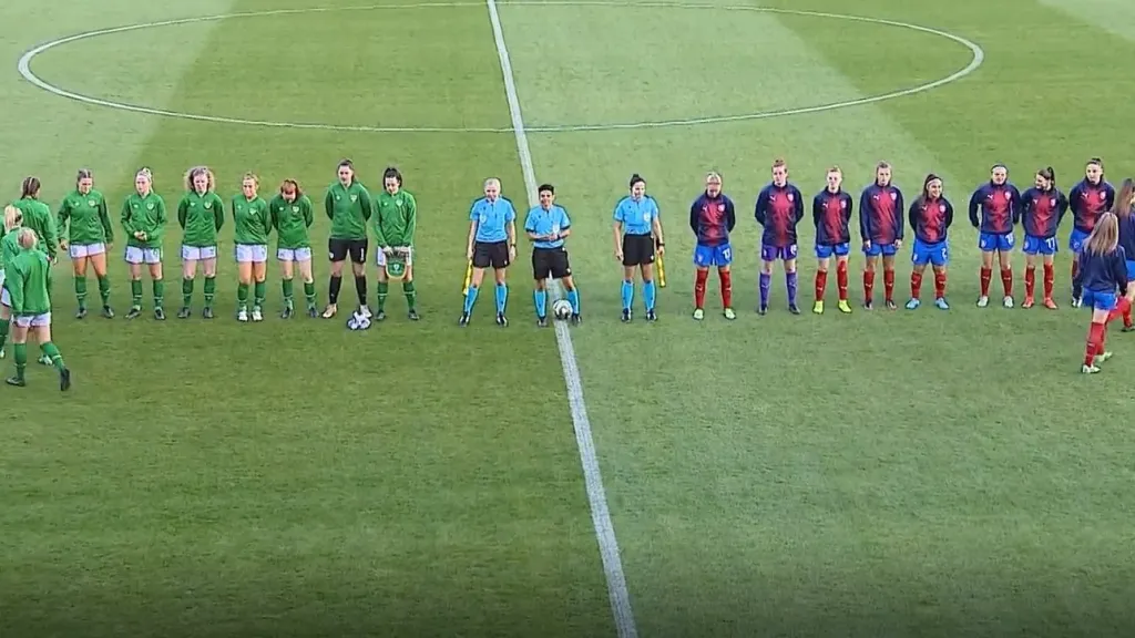 Zápas českých fotbalistek do 19 let