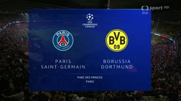 Sestřih utkání Paris St. Germain – Borussia Dortmund
