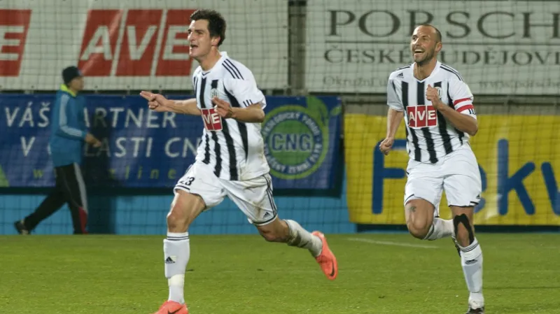 Radost fotbalistů Českých Budějovic