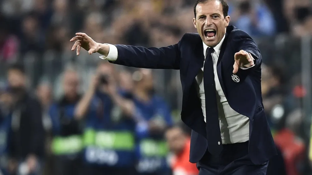 Trenér Juventus Massimiliano Allegri