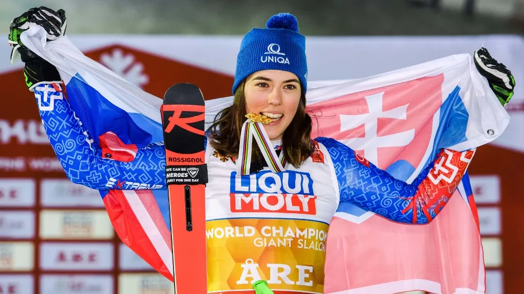 Petra Vlhová zlatá v obřím slalomu na MS