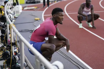 Fred Kerley po semifinále dvoustovky