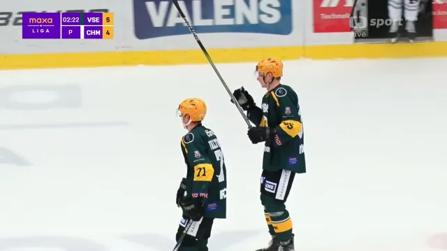 Sestřih utkání Vsetín – Chomutov