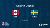 Sestřih utkání Kanada – Švédsko