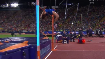 Zlatý skok Tamberiho ve finále výškařů