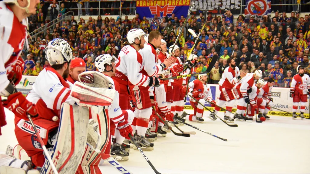 Hokejisté Slavie Praha