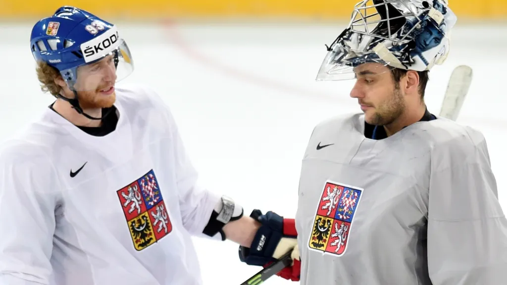 Jakub Voráček a Ondřej Pavelec