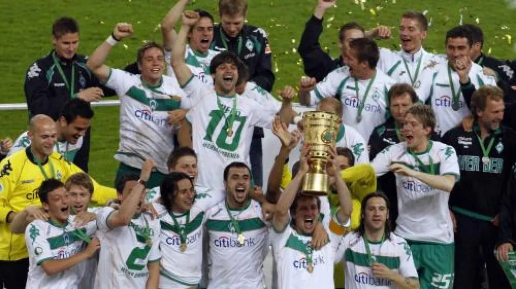 Fotbalisté Brém vyhráli Německý pohár