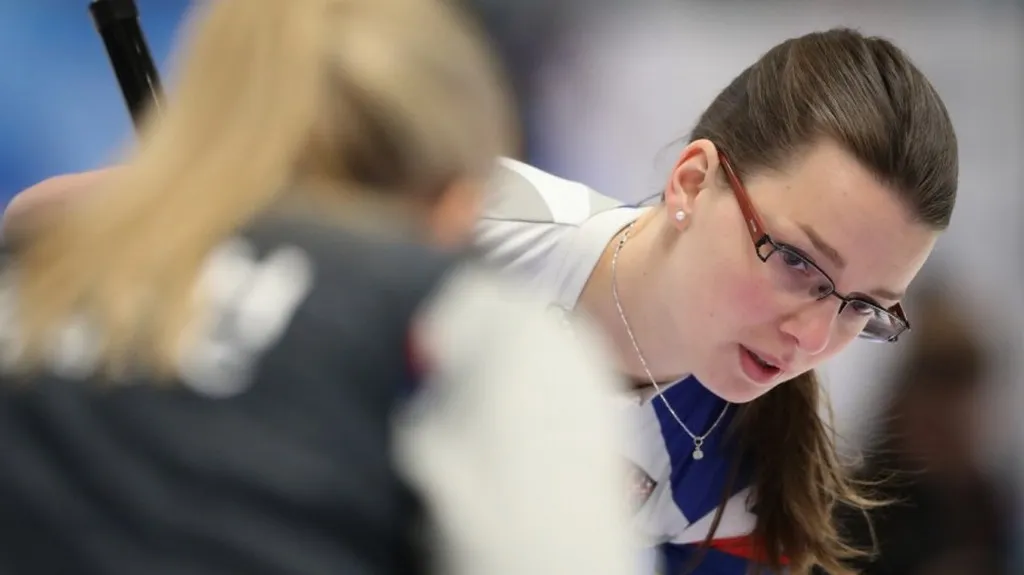 Česká curlerka Klára Svatoňová