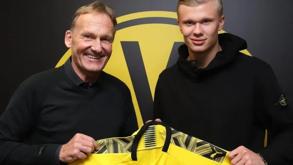 Haaland přestupuje do Borussie Dortmund