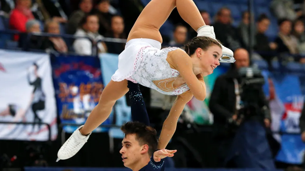 Anna Dušková a Martin Bidař