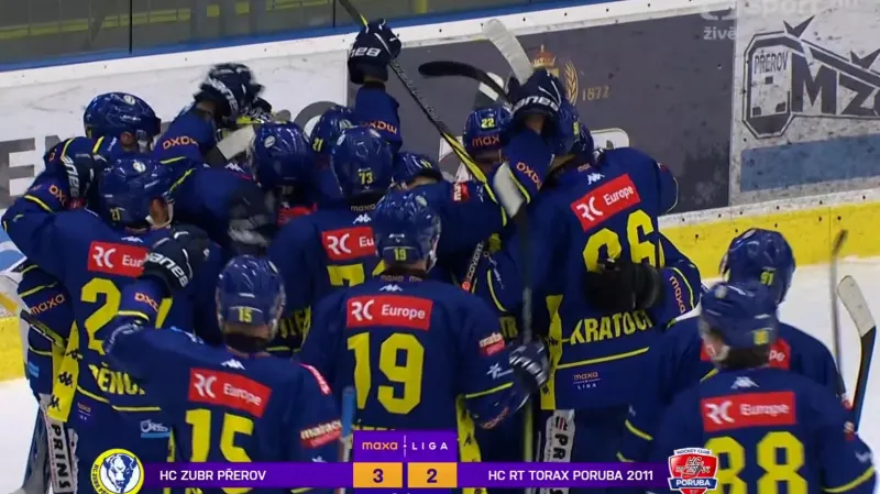 Sestřih utkání Přerov – Poruba
