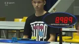 Hrnko složil na Czech Open rubikovu kostku za devět vteřin