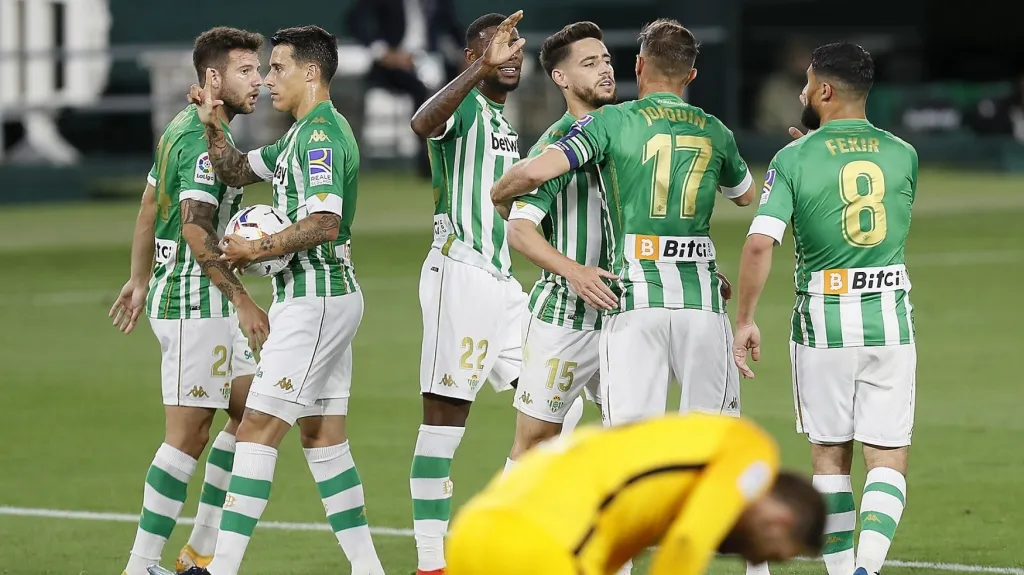 Radost hráčů Realu Betis