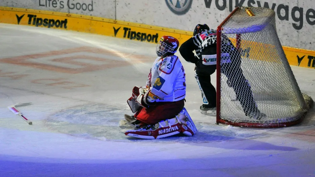 Třinecký Vojtek po třetím inkasovaném gólu