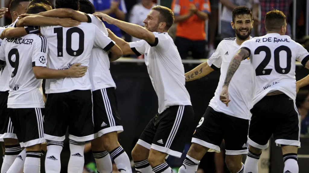 Radost hráčů Valencie