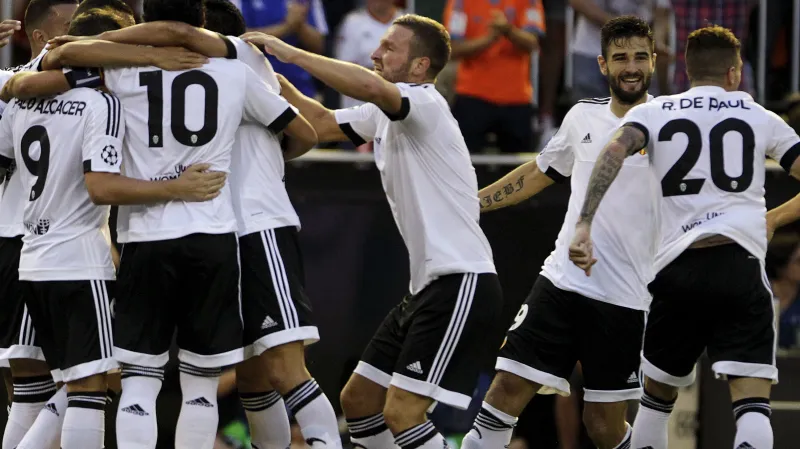 Radost hráčů Valencie