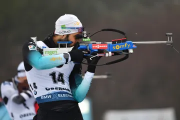 Martin Fourcade na SP v Oberhofu