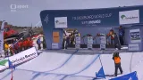 Finále mužského závodu ve snowboardcrossu