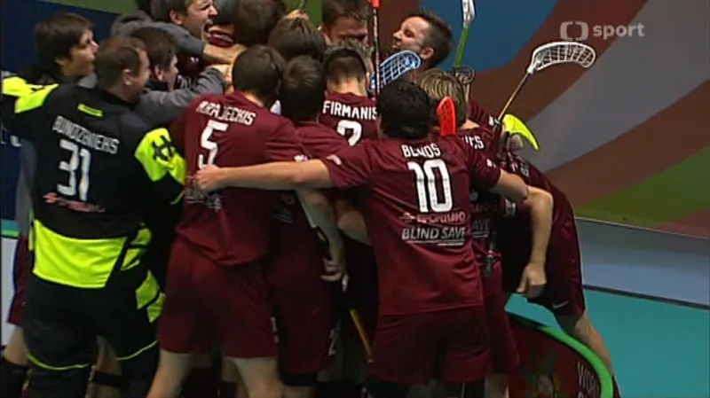 Sestřih utkání Česko - Lotyšsko