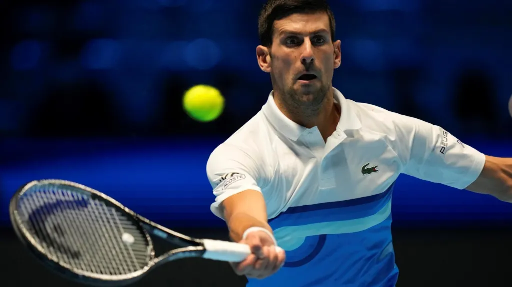 Novak Djokovič na Turnaji mistrů