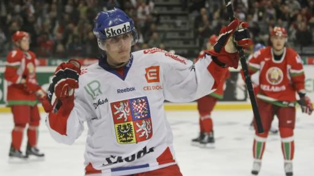 Radujicí se Marek Kvapil