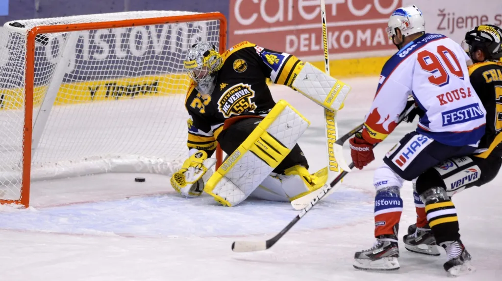 Utkání Pardubice - Litvínov