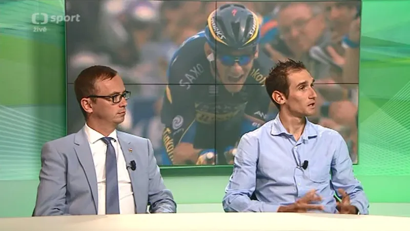 Hosté Sportovních zpráv: Roman Kreuziger a Jan Šťovíček