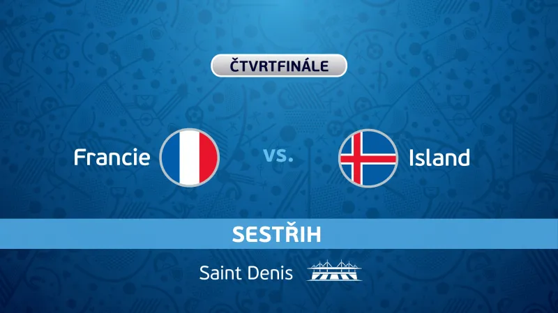 Sestřih utkání Francie - Island