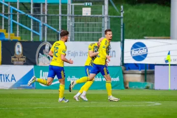 Radost fotbalistů Zlína