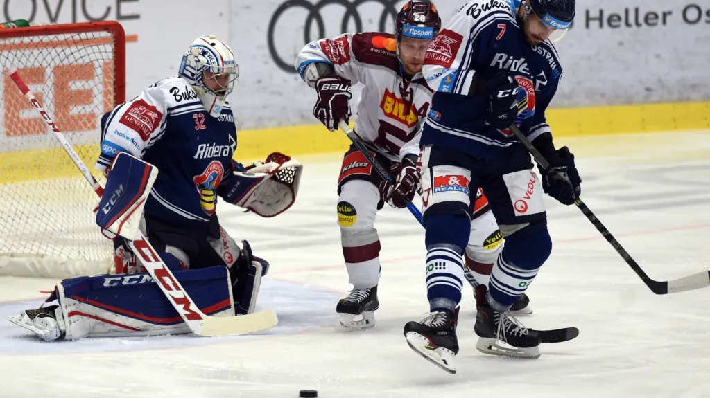 Utkání Vítkovice - Sparta