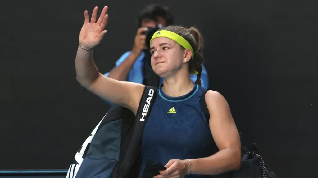 Karolína Muchová se loučí s Australian Open