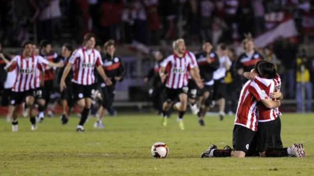 Radost hráčů Estudiantes