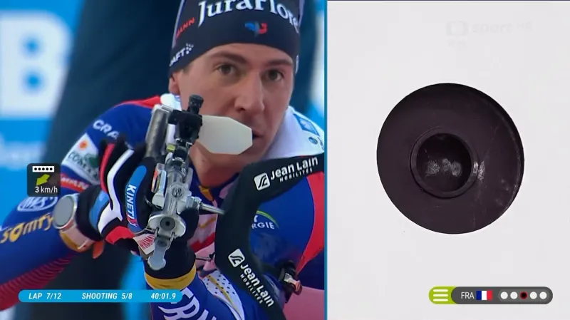 Sestřih štafety biatlonistů SP v Ruhpoldingu