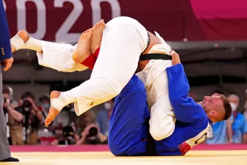 Lukáš Krpálek v akci