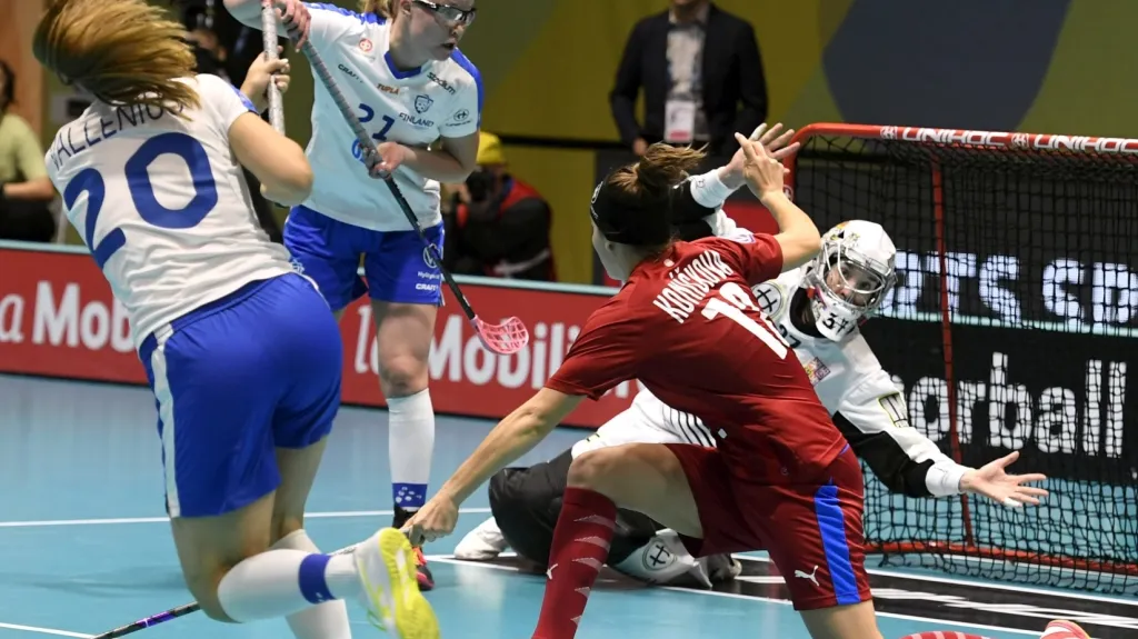 Utkání Finsko - Česko