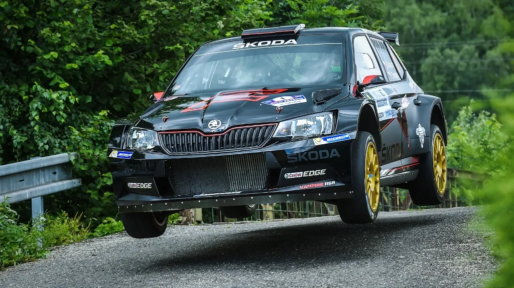 Škoda Jana Kopeckého na Rallye Bohemia