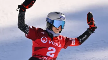 Vyřazovací jízdy Zuzany Maděrové ve Špindlerově Mlýně