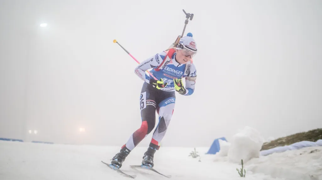 Eva Kristejn Puskarčíková v oberhofské mlze