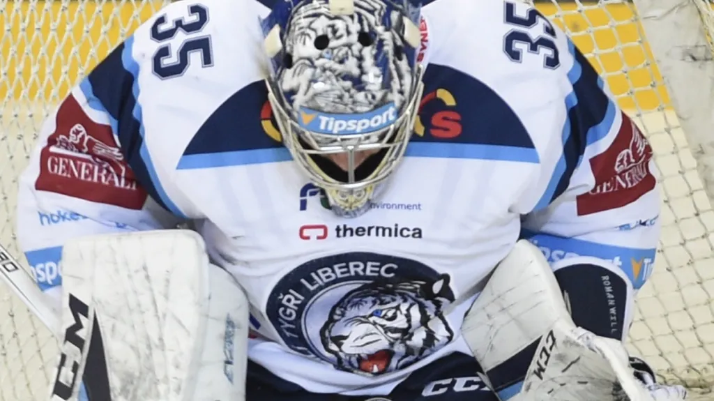 Brankář Liberce Roman Will