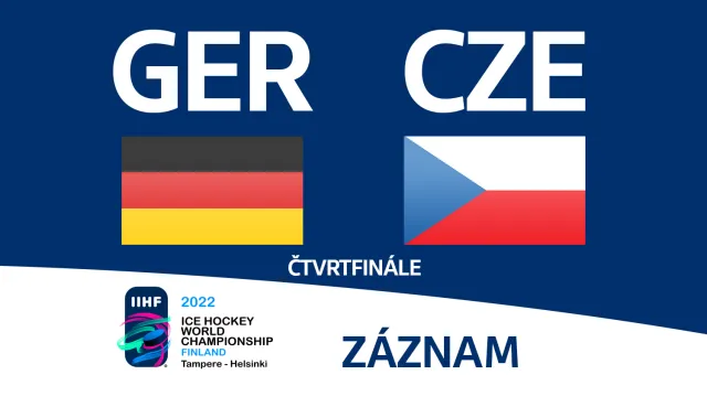 Záznam čtvrtfinále Německo – Česko
