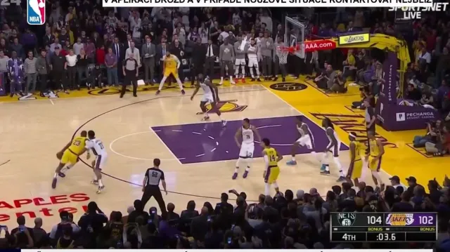 Basketbalisté LA Lakers doma narazili na Brooklyn