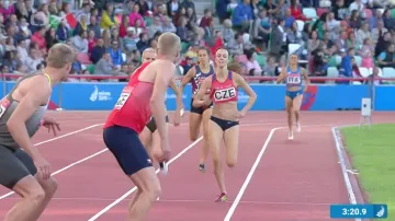 Atletům chybělo k medaili v Minsku 19 setin sekundy