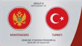 Sestřih utkání Černá Hora – Turecko