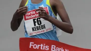 Vítězka rotterdamského maratonu Abere Kebedeová